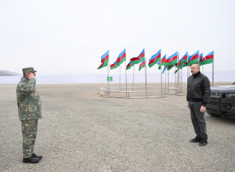 Prezident İlham Əliyev Ağdərə rayonunda Xüsusi Əməliyyat Mərkəzinin təməlini qoyub