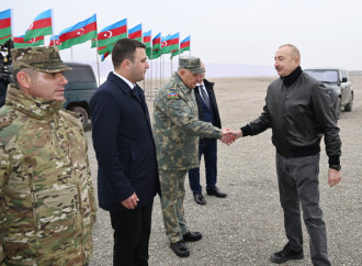 Prezident İlham Əliyev Ağdərə rayonunda Xüsusi Əməliyyat Mərkəzinin təməlini qoyub