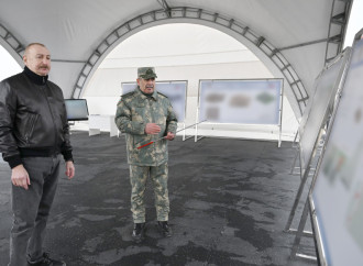 Prezident İlham Əliyev Ağdərə rayonunda Xüsusi Əməliyyat Mərkəzinin təməlini qoyub