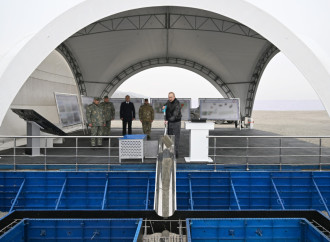 Prezident İlham Əliyev Ağdərə rayonunda Xüsusi Əməliyyat Mərkəzinin təməlini qoyub