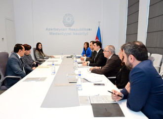 Mədəniyyət naziri Adil Kərimli Bakı şəhərində vətəndaşları qəbul edib