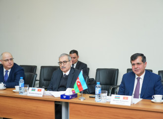 Ədliyyə Nazirliyində Qırğız Respublikasının nümayəndə heyəti ilə görüş keçirilib.