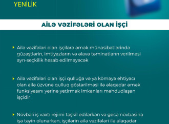 Əmək qanunvericiliyində genişmiqyaslı islahatlar qüvvəyə minib