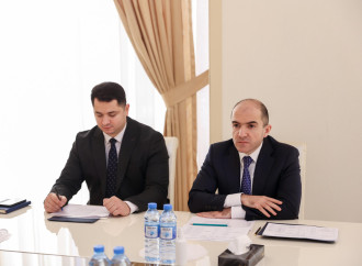 Nazirliyin Aparatının rəhbəri Fuad Musayev Göygöl rayonunda vətəndaşları qəbul edib