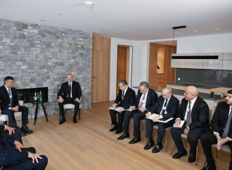 Prezident İlham Əliyev Davosda Braziliyanın “BTG Pactual” şirkətinin sədri ilə görüşüb