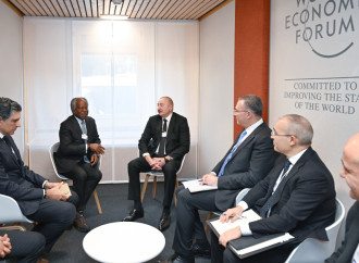 Prezident İlham Əliyev Davosda “BlackRock”un baş icraçı direktoru və “Global Infrastructure Partners” şirkətinin təsisçisi, sədri və baş icraçı direktoru ilə görüşüb