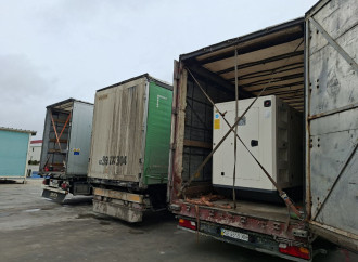 Ukraynaya elektrik avadanlıqlarından ibarət növbəti humanitar yardım göndərilib