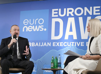 Prezident İlham Əliyev Davosda “Euronews” televiziyasına müsahibə verib