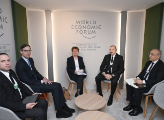 Prezident İlham Əliyev Davosda Avropa Yenidənqurma və İnkişaf Bankının prezidenti ilə görüşüb