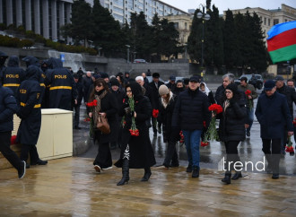 Azərbaycan xalqı 20 Yanvar faciəsi qurbanlarının əziz xatirəsini yad edir