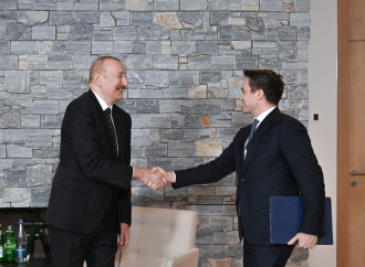 Prezident İlham Əliyev Davosda “Brookfield Asset Management” şirkətinin prezidenti ilə görüşüb