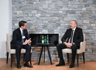 Prezident İlham Əliyev Davosda “Brookfield Asset Management” şirkətinin prezidenti ilə görüşüb