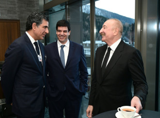 Prezident İlham Əliyev Davosda “Azərbaycan rəhbərliyi ilə səhər yeməyi” adlı tədbirdə iştirak edib