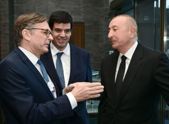 Prezident İlham Əliyev Davosda “Azərbaycan rəhbərliyi ilə səhər yeməyi” adlı tədbirdə iştirak edib