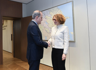 Ceyhun Bayramovun NATO Baş katibinin müavini Radmila Şekerinska ilə görüşdü