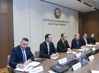 Ceyhun Bayramovun NATO Baş katibinin müavini Radmila Şekerinska ilə görüşdü