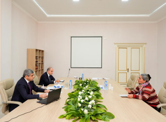 Nazir Anar Əliyev Ağdamda vətəndaşları qəbul edib