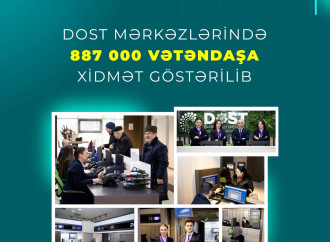 Ötən il DOST mərkəzlərində 887 min vətəndaşa xidmət göstərilib