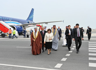 Milli Məclisin sədri Sahibə Qafarova APA-nın 16-cı Plenar Sessiyasında iştirak üçün Bəhreynə səfər edib