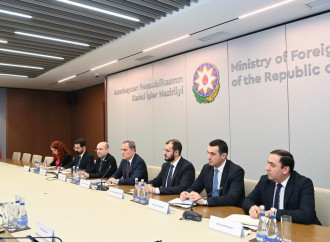 Ceyhun Bayramov ilə israilli həmkarı arasında təkbətək görüş keçirilir