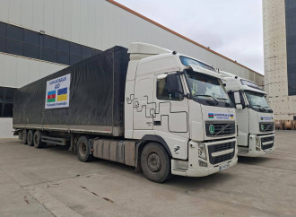 Ukraynaya elektrik avadanlıqlarından ibarət növbəti humanitar yardım göndərilib