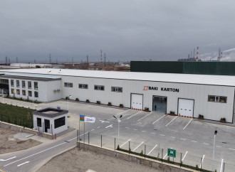 Prezident İlham Əliyev Sumqayıt Sənaye Parkında karton və qutu taralarının istehsalı müəssisəsinin açılışında iştirak edib