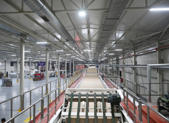 Prezident İlham Əliyev Sumqayıt Sənaye Parkında karton və qutu taralarının istehsalı müəssisəsinin açılışında iştirak edib