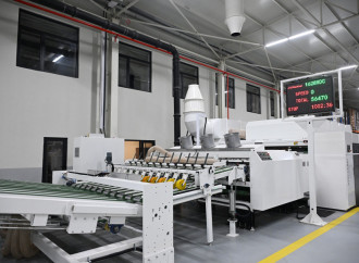 Prezident İlham Əliyev Sumqayıt Sənaye Parkında karton və qutu taralarının istehsalı müəssisəsinin açılışında iştirak edib