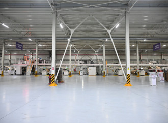 Prezident İlham Əliyev Sumqayıt Sənaye Parkında karton və qutu taralarının istehsalı müəssisəsinin açılışında iştirak edib