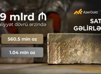 “AzerGold” QSC 2026-cı il üzrə ilk ixrac əməliyyatını həyata keçirib