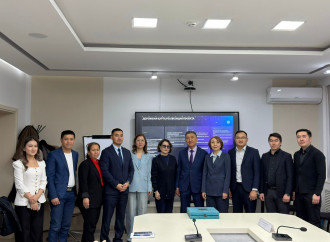 Türk Mədəniyyəti və İrsi Fondunun prezidenti ilə Astana Beynəlxalq Universitetinin prezidenti, eləcə də Astana HUB və NITEC QSC qurumlarının nümayəndələri arasında görüş keçirilib