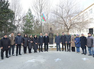 Elm və təhsil naziri Mingəçevirdə gənc müəllim və direktorlarla görüşüb