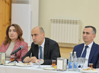 Elm və təhsil naziri Mingəçevirdə gənc müəllim və direktorlarla görüşüb