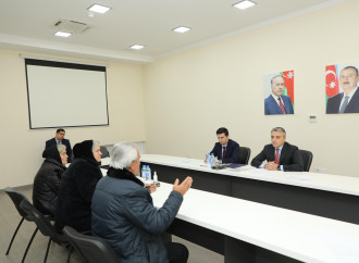 Nazir müavini Vüsal Nəsirli Naftalanda vətəndaşları qəbul edib