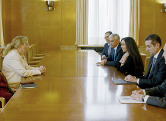 Heydər Əliyev Fondunun vitse-prezidenti Leyla Əliyeva BMT-nin Cenevrədəki ofisinin baş direktoru ilə görüşüb