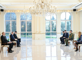 Prezident İlham Əliyev Yunanıstanın ölkəmizdə yeni təyin olunmuş səfirinin etimadnaməsini qəbul edib