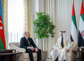 Prezident İlham Əliyevin Əbu-Dabidə Birləşmiş Ərəb Əmirliklərinin Prezidenti ilə görüşü olub