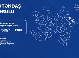 Dövlət Komitəsinin sədri Sumqayıt şəhərində vətəndaşları qəbul edəcək