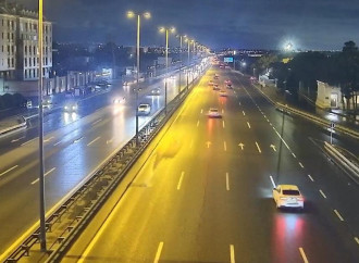 Bakıda şaxtalı hava ilə əlaqədar bir sıra yollarda sürət həddi endirildi