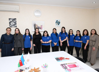 Heydər Əliyev Fondunun vitse-prezidenti Leyla Əliyeva və Alena Əliyeva Gəncə Autizm Mərkəzi ilə tanış olublar