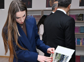 Heydər Əliyev Fondunun vitse-prezidenti Leyla Əliyeva və Alena Əliyeva Gəncədə STEAM mərkəzində və 37 nömrəli tam orta məktəbdə olublar