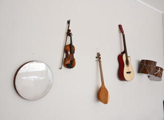 Heydər Əliyev Fondunun vitse-prezidenti Leyla Əliyeva və Alena Əliyeva Gəncədə STEAM mərkəzində və 37 nömrəli tam orta məktəbdə olublar