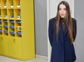 Heydər Əliyev Fondunun vitse-prezidenti Leyla Əliyeva və Alena Əliyeva Gəncədə STEAM mərkəzində və 37 nömrəli tam orta məktəbdə olublar