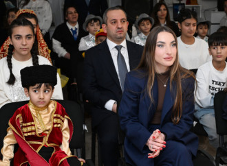 Heydər Əliyev Fondunun vitse-prezidenti Leyla Əliyeva və Alena Əliyeva Gəncədə uşaq evində olublar