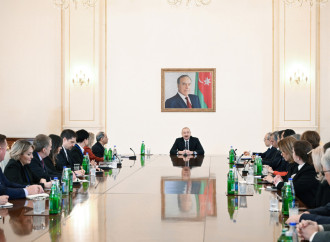 Prezident İlham Əliyev ABŞ Ticarət Palatasının nümayəndə heyətini qəbul edib