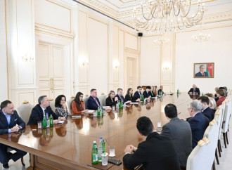 Prezident İlham Əliyev ABŞ Ticarət Palatasının nümayəndə heyətini qəbul edib