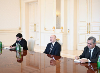 Prezident İlham Əliyev ABŞ-ın Əsas Amerika Yəhudi Təşkilatlarının Prezidentləri Konfransının nümayəndə heyətini qəbul edib