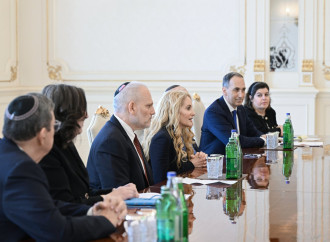 Prezident İlham Əliyev ABŞ-ın Əsas Amerika Yəhudi Təşkilatlarının Prezidentləri Konfransının nümayəndə heyətini qəbul edib