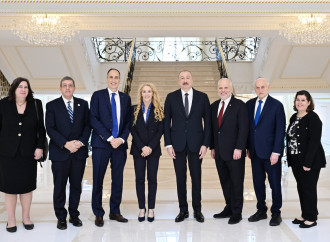 Prezident İlham Əliyev ABŞ-ın Əsas Amerika Yəhudi Təşkilatlarının Prezidentləri Konfransının nümayəndə heyətini qəbul edib