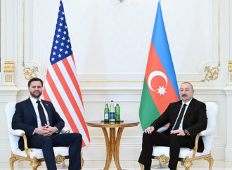 Prezident İlham Əliyevin Amerika Birləşmiş Ştatlarının Vitse-prezidenti Ceyms Devid Vens ilə məhdud tərkibdə görüşü başlayıb